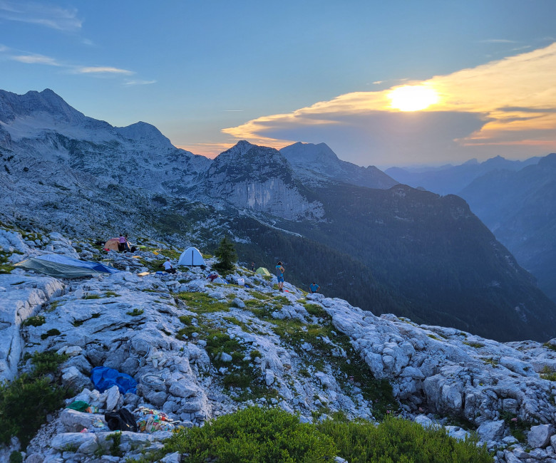 campo speleologico Canin